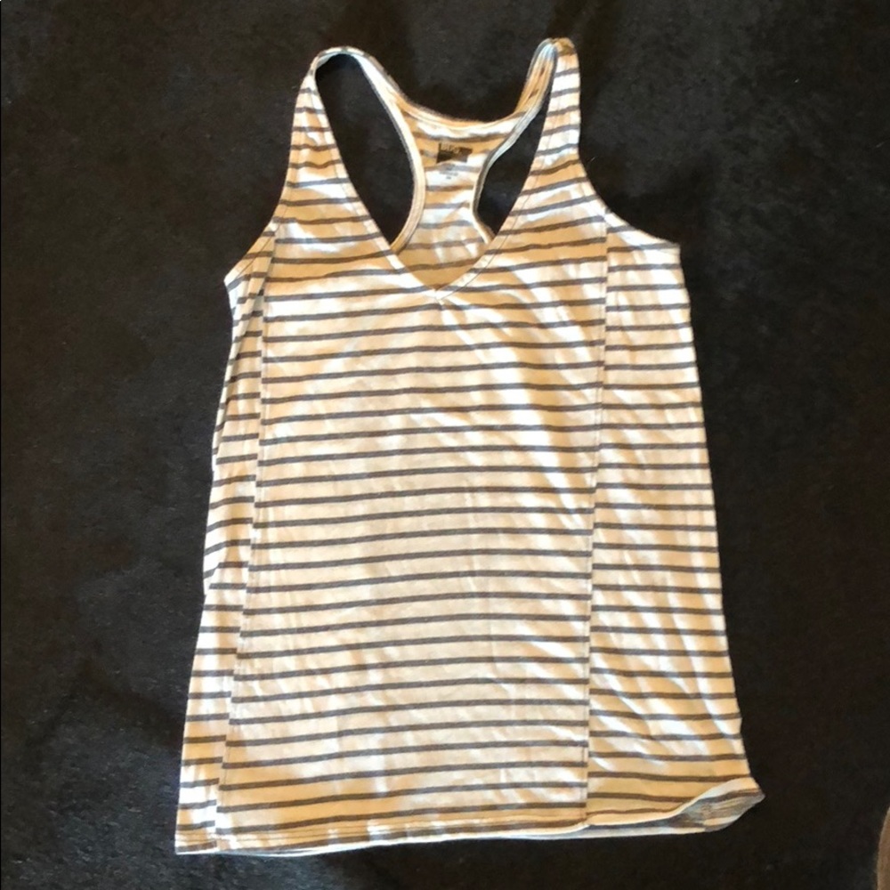 BDG Striped Racerback Tank Top